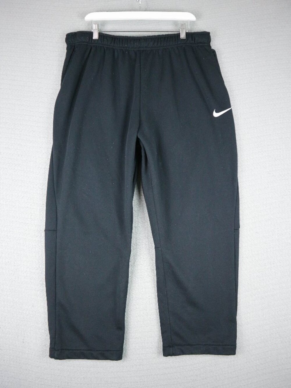 Nike Dri-Fit Straight Cut black Relaxed sweatpants Mens XXL